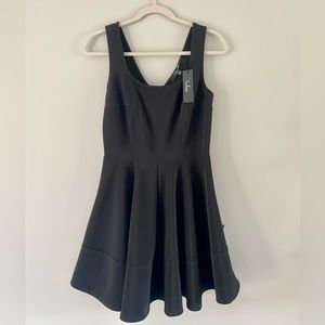 Lulu’s “Home Before Daylight” Black Dress